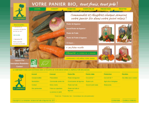 lecampanier.com: Le Campanier : Livraison panier de fruits et légumes bio Paris et Ile de France
Le Campanier : Livraison de votre panier de fruits et légumes biologiques en point relais sur Paris et l'Ile-de-France.