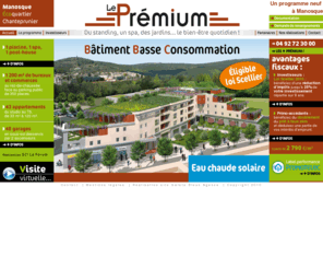 manosquelepremium.com: Le Premium - programme neuf  Manosque le Premium
Programme immobilier neuf lablis Promotelec (THPE) de lco-quartier de Manosque. Le Premium bnficie de la loi Scellier et du doublement du prt  taux zro.