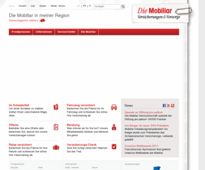 mobiliar.ch: Die Mobiliar - Schweizerische Mobiliar Versicherungsgesellschaft
Die Mobiliar ist die älteste private Versicherungsgesellschaft unseres Landes. Sie ist genossenschaftlich verankert – und so ganz ihren Versicherten verpflichtet. Mit über 80 Generalagenturen ist die Mobiliar in allen Regionen der Schweiz und in Liechtenstein präsent.