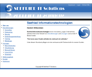 seefried-it.com: Seefried Informationstechnologien | seefried-it.com
