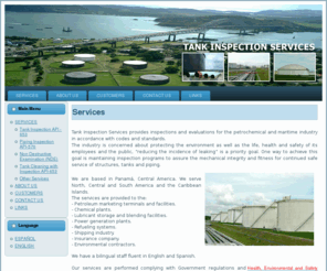 tankinspectionservices.com: Services
SERVICES