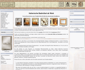 bad-line.de: Exklusive Italienische Badmöbel
Italienische Badmöbel und Fliesen