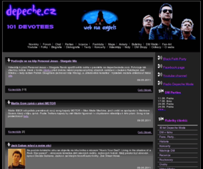 depeche.cz: Depeche Mode Web: Novinky o  Depeche Mode
Informační web o Depeche Mode jejich fanoušcích. Aktuality o kapele, články, rozhovory, akce fans... 