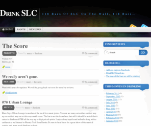 drinkslc.com: Drink SLC « 118 Bars Of SLC On The Wall, 118 Bars…
118 Bars Of SLC On The Wall, 118 Bars...