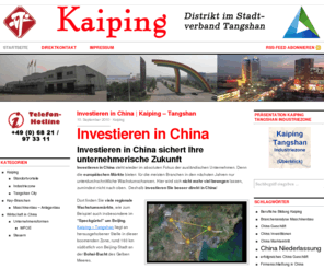 investieren-in-china.com: Investieren in China | Kaiping – Tangshan
Investieren Sie erfolgreich in Kaiping – Tangshan China.