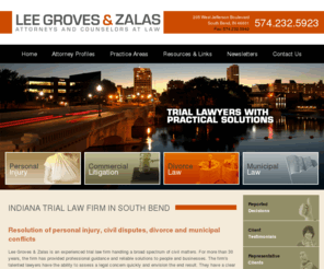 lgzlegal.com: Lee Groves & Zalas - Criminal Law Firm - South Bend, Indiana (IN)
