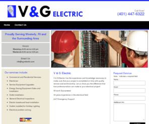 vg-electric.com: V & G Electric | Electrical | Westerly, RI
V & G Electric has the experience and knowledge necessary to make sure that your project is completed on time with quality service and workmanship