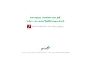 worldsstrongestgirl.org: Girl Scouts - The Strongest Girl In The World
Girl Scouts - The Strongest Girl In The World