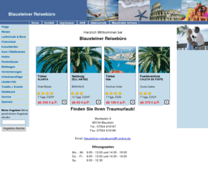 blausteiner-reisebuero.de: Blausteiner Reisebüro, Blaustein
Blausteiner Reisebüro