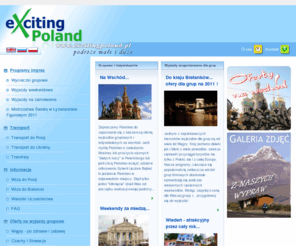 excitingpoland.pl: Wyjazdy grupowe Ukraina, Ameryka Południowa, Rosja, wycieczki objazdowe dla grup
Exciting Poland oferuje wyjazdy grupowe Ukraina, Ameryka Południowa, Rosja, wycieczki objazdowe dla grup.