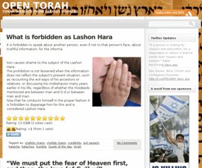 opentorah.com: Open Torah
