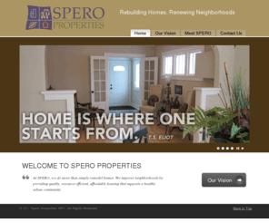 spero-properties.com: Spero Properties - Minneapolis
home rehabilitation, properties, builders, custom design, minneapolis