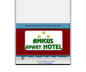 amicus-aparthotel.com: Aparthotel Amicus - Mostar, Bosna i Hercegovina
ApartHotel Amicus