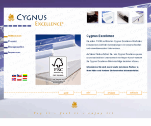 cygnus-excellence.net: Cygnus / Willkommen
Cygnus Excellence - Edle FSC-Briefhüllen für umweltbewusste Unternehmen