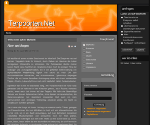 terpoorten.net: Willkommen auf der Startseite
Joomla! - dynamische Portal-Engine und Content-Management-System