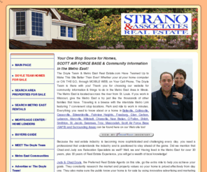 southwesternillinoishomes.com: SWANSEA ILLINOIS - SWANSEA Homes and Real Estate For Sale -
Welcome to www.metroeastrealestate.com, the most comprehensive web site available for real estate in the Metro East, Illinois area. If you are looking to buy or sell a home, you have come to the right place. Homes For Sale, Real Estate, Realtor, Agent, Real Estate Agent, Real Estate Broker, Relocation