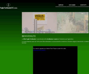 vegliapozzi.it: Veglia Pozzi Vercelli Ghislarengo
La Ditta Veglia Ferdinando Ã¨ specializzata nella trivellazione di pozzi per l'industria e per l'agricoltura.
La nostra Azienda nasce nel 1974 come Ditta individuale e successivamente si trasforma in SocietÃ Â  artigiana interamente a carattere familiare.