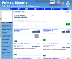 appareillage-mural.fr: Appareillage mural chez France Electric - Fiche produit
Description : France Electric vous propose un large choix d'appareillage lectrique mural de qualit et en conformit aux normes en vigueur.