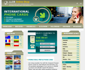 llcb.com: International & Long Distance Calling Cards | Online Phone Cards | VOIP
