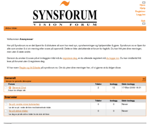 synsforum.no: Synsforum
