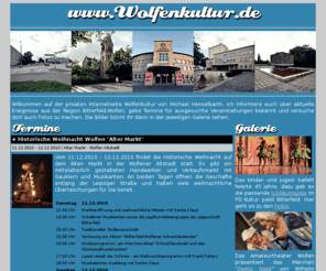 wolfenkultur.de: Wolfenkultur - Termine und Informationen aus Bitterfeld-Wolfen
