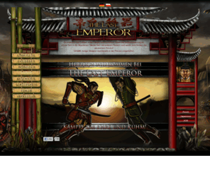 lastemperor.net: Emperor : Home
Das Fantasy Browsergame. Spiele online und völlig kostenlos gegen tausende von anderen Mitspielern und werde zum Held Emperors.