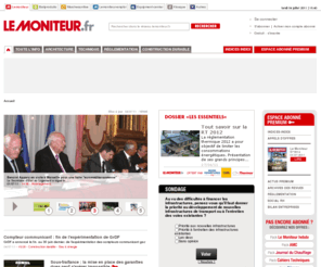 lemoniteurbtp.com: L'actualité du Btp et de la construction - Le Moniteur.fr
Retrouvez toute l'actualité et les services du btp et de la construction sur lemoniteur.fr