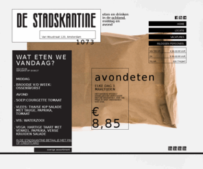 stadskantine.com: de Stadskantine - Functioneel lekker en snel eten buiten de deur.
