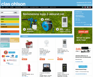 clasohlson.no: Clas Ohlson Internettbutikk
