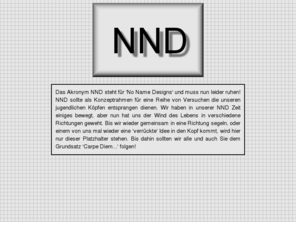 jayonthe.net: NND - NoNameDesigns - In erwartungsvollem Schlaf...
NND - NoNameDesigns - Ihr Solution Provider zum Thema Computer und Design