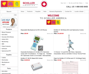 schillersales.com: Schiller America - Service, Parts & Supplies
Schiller America provides quality service, parts and supplies for Schiller brand electrocardiographs (EKG / ECG), Spirometers, Holters, MRI Monitors, Patient Monitors and other medical equipment and devices.  