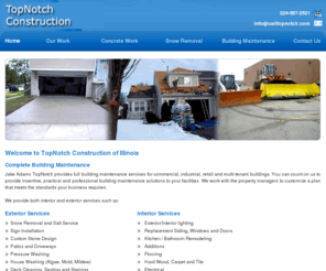 calltopnotch.com: Illinois Top Notch Construction Remodeling Driveway Building Maintenance Snow Removal
