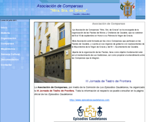 comparsas.net: Asociacion de Comparsas de Caudete
Asociacion de Comparsas Ntra. Sra. de Gracia de Caudete