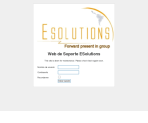 esolutions-group.com: Web de Soporte ESolutions
Sitio web de soporte de ESolutions Group