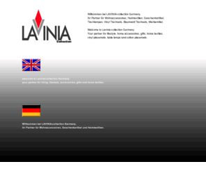 lavinia-collection.de: Lavinia-collection moderne Wohnaccessoires, heimtextilien, werbegeschenke, baumwoll tischsets, design schalen, tisch lampen
grosshandel fuer moderne wohnaccessoires, vinyl tischsets, stearin kerzen cristalinas, heim textilien, baumwoll tischsets, design schalen und werbegeschenke