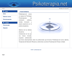 psikoterapia.info: psikoterapia.net - Inicio
Joomla - the dynamic portal engine and content management system