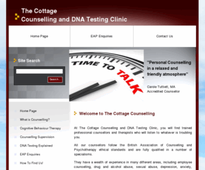 thecottagecounselling.com: The Cottage Counselling and DNA Testing Clinic - Welcome to The Cottage Counselling and DNA Testing Clinic
At the Cottage Counselling and DNA Testing Clinic, Carole Tuttiett and her trained Counsellors and Therapists will provide you with professional counselling in a relaxed and informal atmosphere.