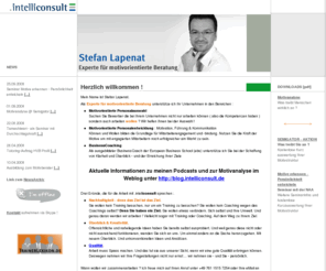 intelliconsult.de: .intelliconsult // training & beratung
Zeitmanagement. Motivanalyse. Intelligente Lösungen für bessere Leistungen.