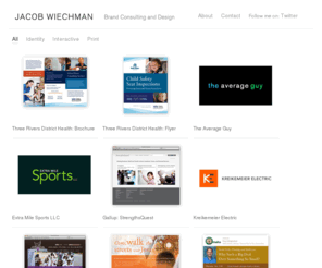 jacobwiechman.com: Jacob Wiechman Design  | Omaha, NE | Branding & Identity | Web & Print Design | Web Development

