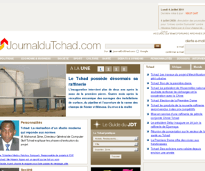 journaldutchad.com: JournalDuTchad.com : toute l’info de la République Tchadienne
Page d'accueil du site JournalDuCameroun.com