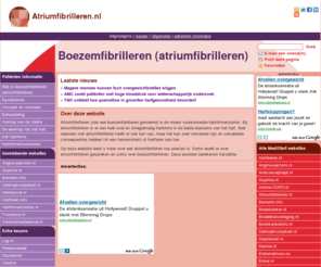 atriumfibrilleren.nl: Boezemfibrilleren (atriumfibrilleren) - Atriumfibrilleren.nl
Informatie voor patiënten over boezemfibrilleren (atriumfibrilleren)