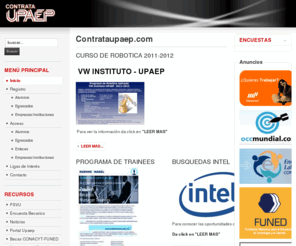contrataupaep.com: Contrataupaep.com
SPU5 | Sistema de Proyección Universitaria - Enlace para Universidades, Empresas, Alumnos y Egresados.