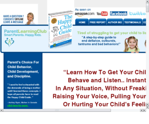 raisehappychildren.com: Simple Parenting
If you have ever felt frustrated that your child doesn't listen to you, and you wish you knew how to get your child to be more cooperative