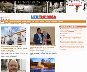 utrempresa.com: Utrempresa - Noticias, Actualidad e Información
Noticias, actualidad e información de Utrera, Los Palacios y Villafranca, Alcalá de Guadaira, Écija, Lebrija y Marchena.