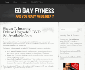 60dayfitness.com: Buy Shaun T INSANITY 60 Day Fitness
