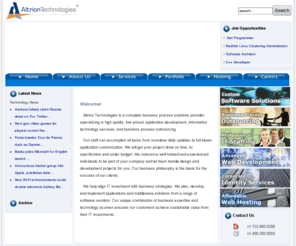 altriontechnologies.com: Altrion Technologies
A full service IT Solutions Provider, Altrion Technologies