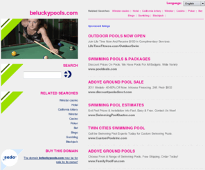 beluckypools.com: The domain DOMAIN is registered by NetNames
