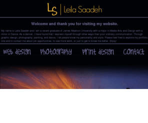 leilasaadehdesign.com: Leila Saadeh's Portfolio Website
