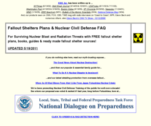 radshelters4u.com: Fallout Shelters Plans & Nuclear Radioactive Fallout Civil Defense FAQ
FEMA radioactive fallout shelter plans & bomb shelters. How to survive radioactive fallout! Get a FREE RADSticker™ dosimeter w/orders today!