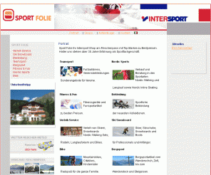 sport-folie.com: Sport Folie Reschen am See Obervinschgau Südtirol
Vorstellung der Sportfachgeschäfte - Intersport Folie Reschen im Obervinschgau. Tätigkeitsbereiche Skisport, Mannschaftssport, Nordic 'Walking, Schneespass, Rodelgaudi, Winterbekleidung, Skiservice, Racing, Wintersports, Rental, Verleih usw